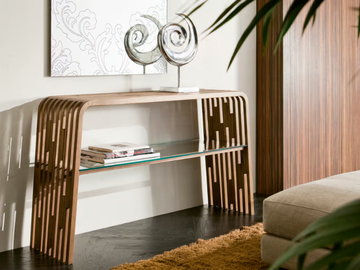 MILLERIGHE - Rectangular solid wood console table by Pacini & Cappellini - view 2